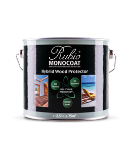 HYBRID WOOD PROTECTOR, BLACK, 2.5LT